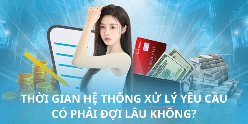 Thành viên chỉ đợi 5 đến 7 phút sẽ hoàn tất xử lý yêu cầu